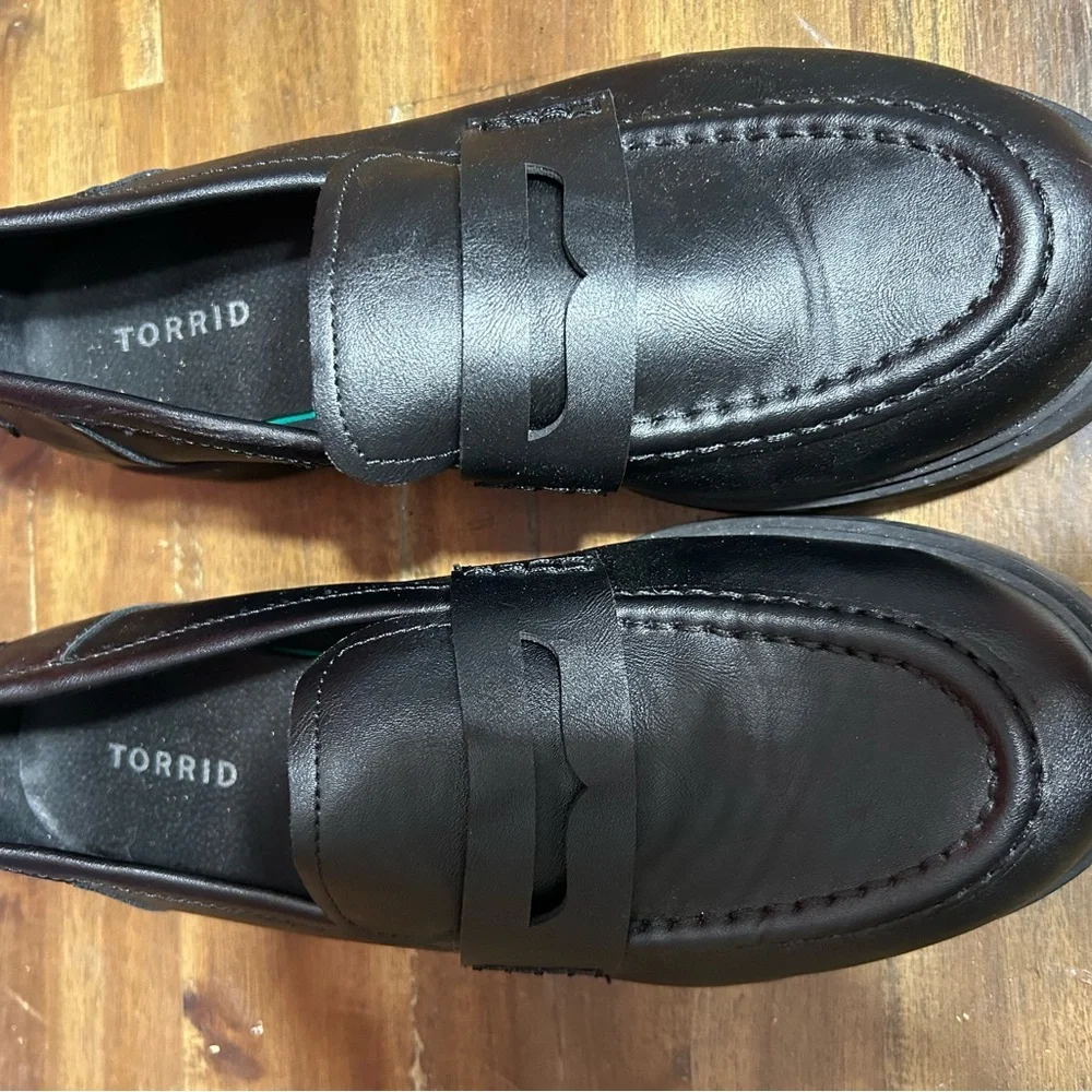 Torrid Dark Brown Loafers - Picture 1 of 1